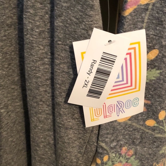 Lularoe Floral Randy - Picture 2 of 4